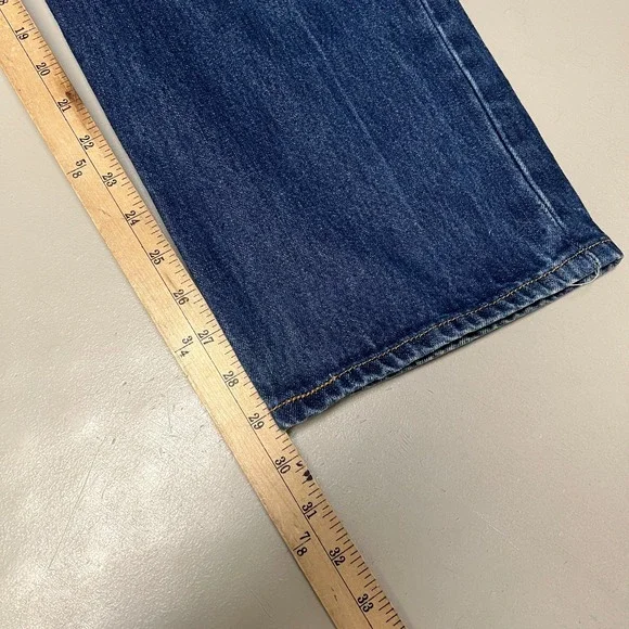 Vintage Levis 501 Jeans Mens 34x30 Straight Button Fly Blue Original Fit Y2K - Picture 12 of 12